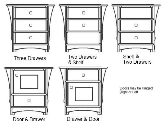 Custom Made Arts & Crafts Bedside Table by StarCraft Custom Design ...