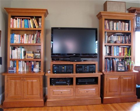 Custom Made Cherry Bookcase