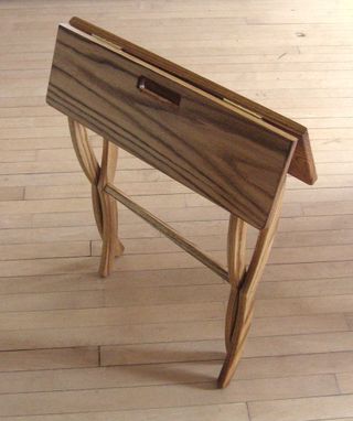 Custom Made Folding Oak Table