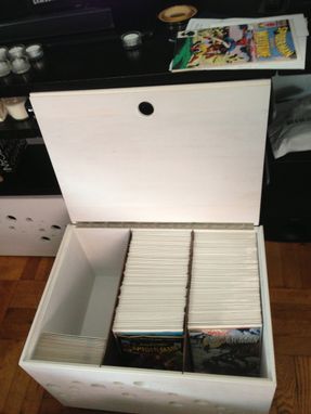 Custom Made Partitioned Boxes For Comic Books