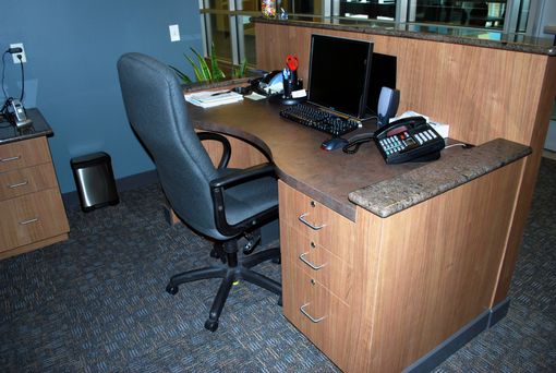 Custom Made Corporate Reception Desk
