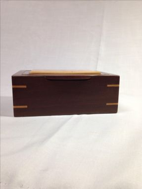 Custom Made Keepsake Box With Hidden Hinge Pins