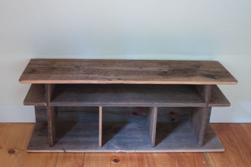 Custom Made Book/Toy Storage With Reclaimed Wood