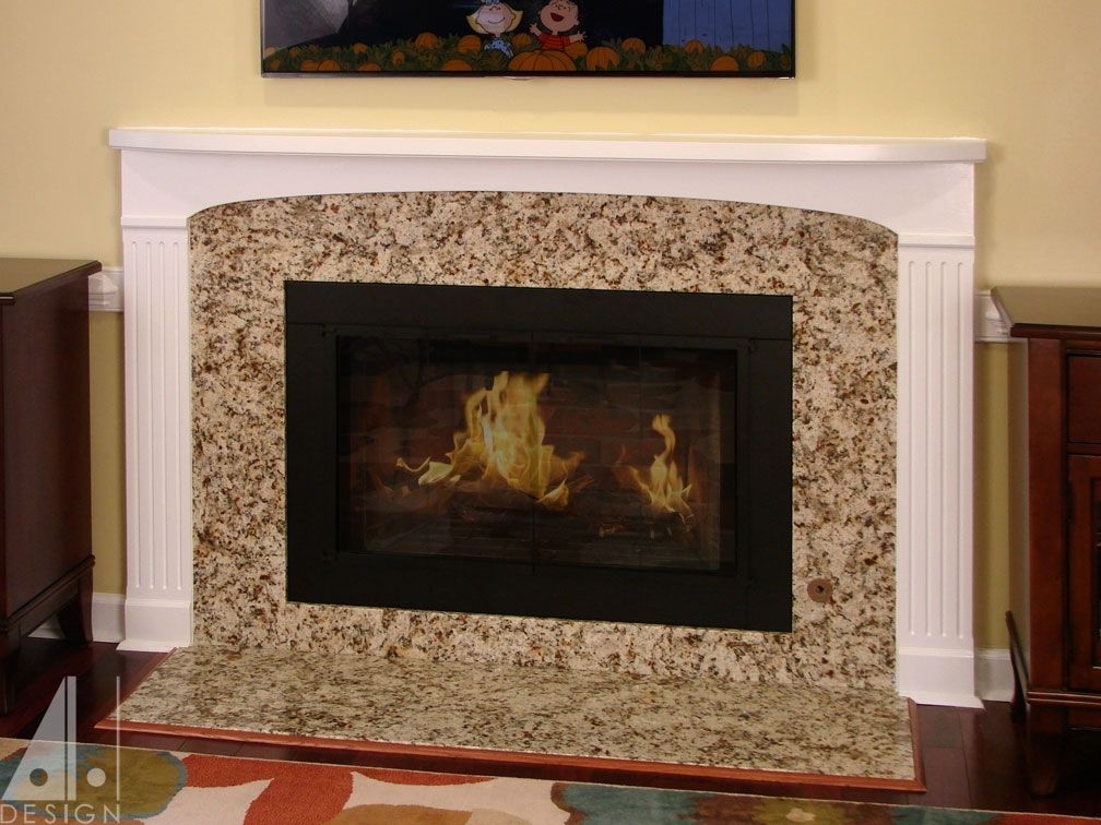 Custom Painted Fireplace Mantel By Alan Harp Design Custommade Com