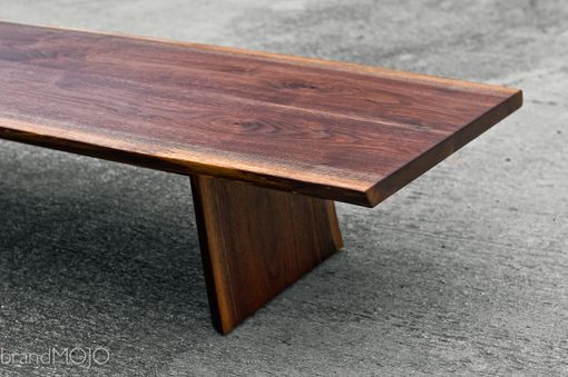 Custom Made Live Edge Walnut Coffee Table Out Of Stock