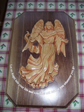 Custom Made Angel Carving