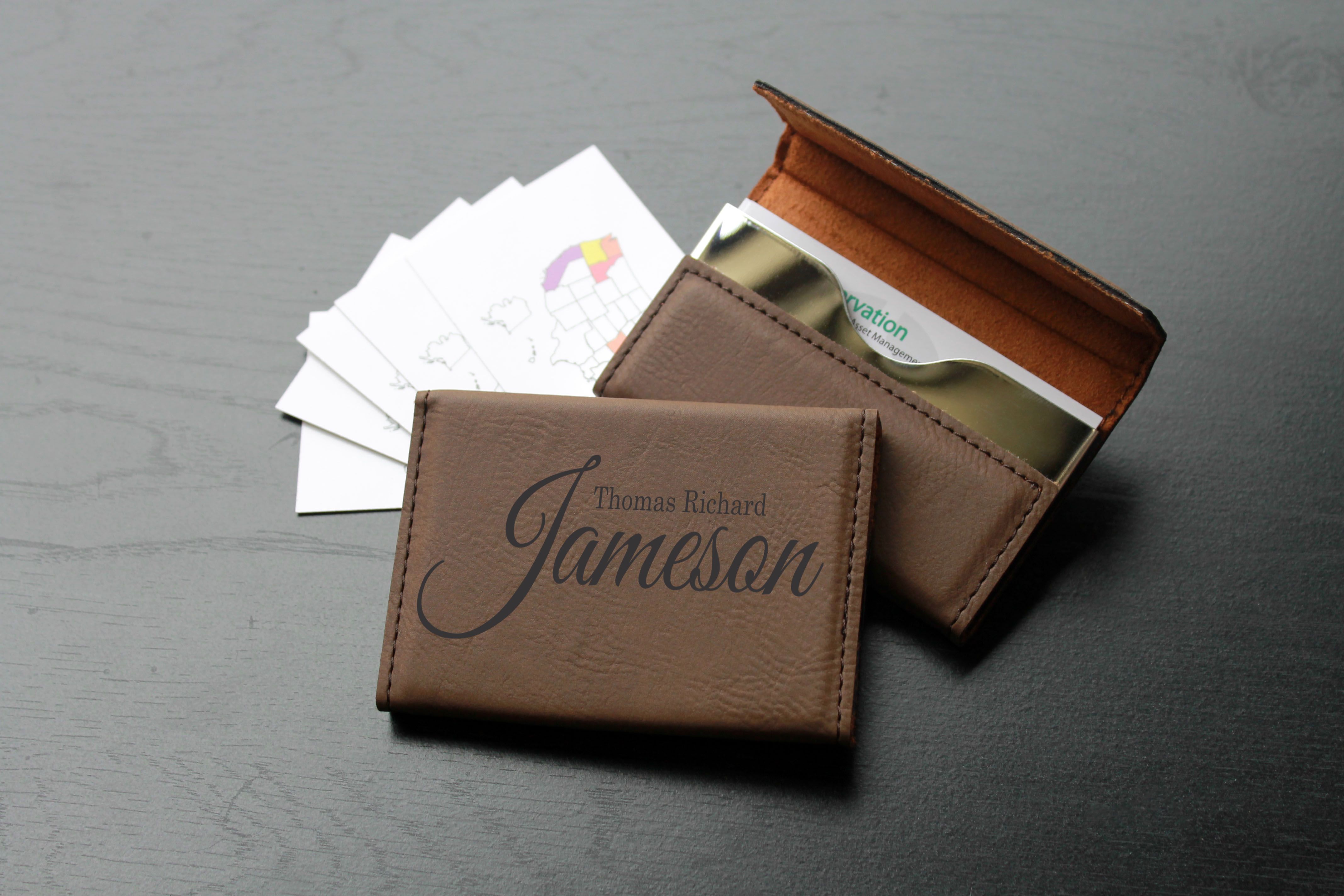 Buy Hand Made Custom Business Card Holder BchDbThomas Richard