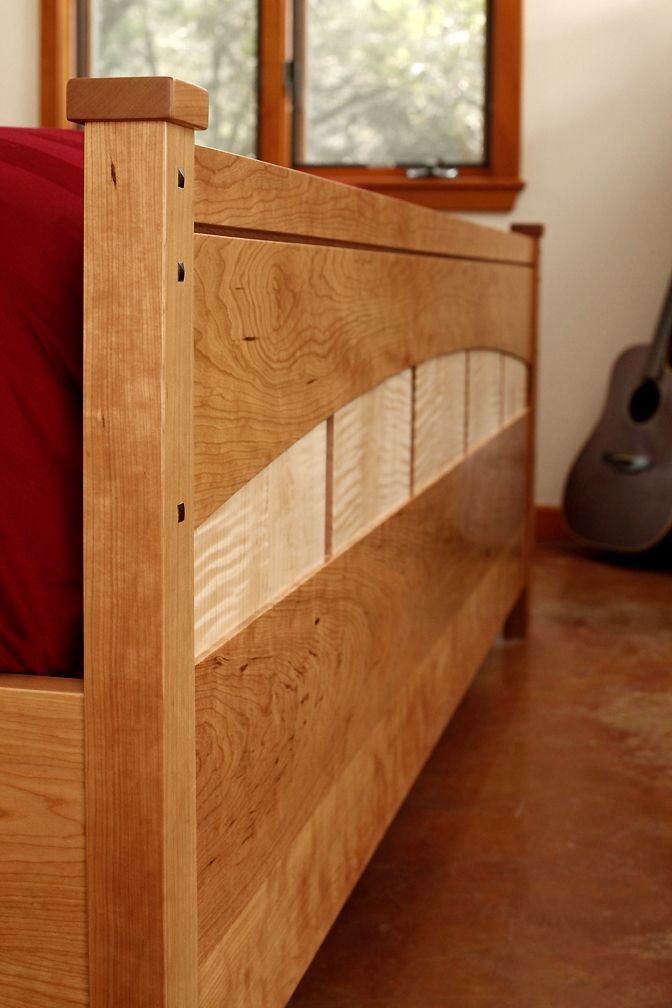 Hand Made Custom Bed by Mark Love Furniture