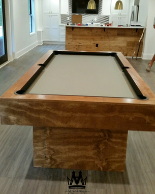 Custom Made 8ft  Conversion Pooltable With Ping Pong Top Made Out Of Select Grade Pine ! Pool Tables