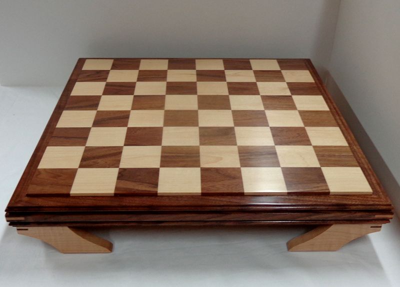 Hand Made Custom Chess Board by Wood-N-Reflections | CustomMade.com