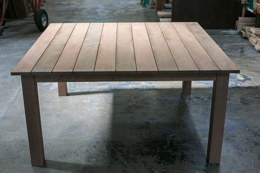 Custom Made Ipe Deck Table