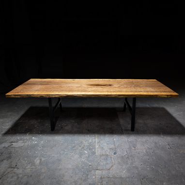 Custom Made Live Edge Dining Table Walnut With Extendable Leaves