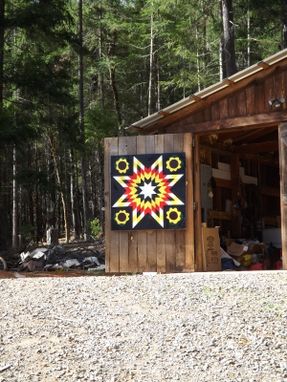 Custom Made One Of A Kind "Barn Quilt"  4 X 4