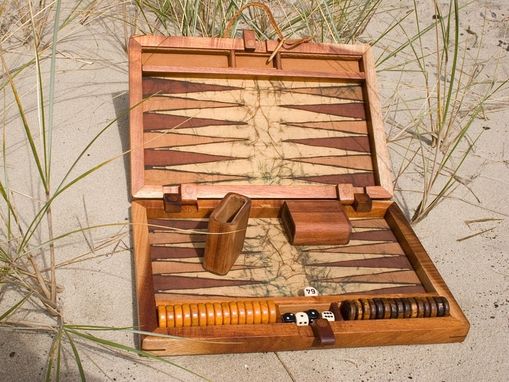 Custom Made Koa Custom Backgammon Set