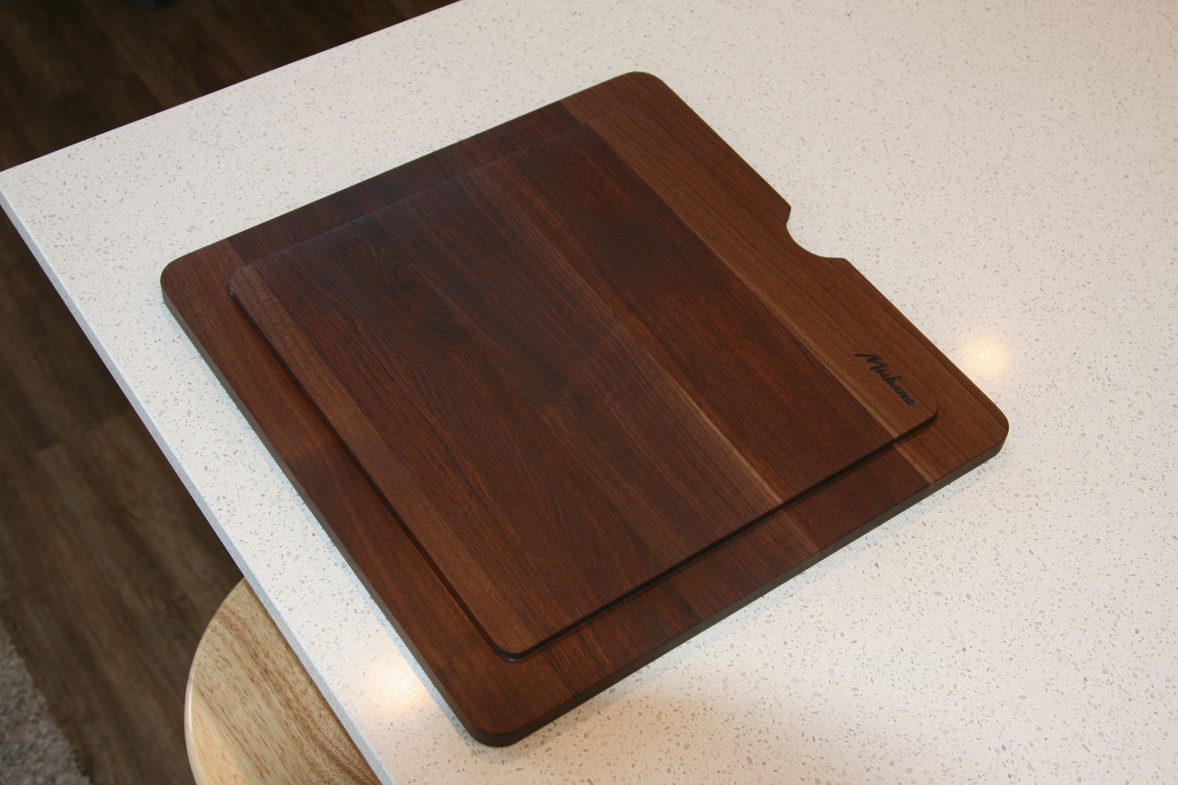 Hand Crafted Rv Sink Covers Cutting Board by Miikana Woodworking