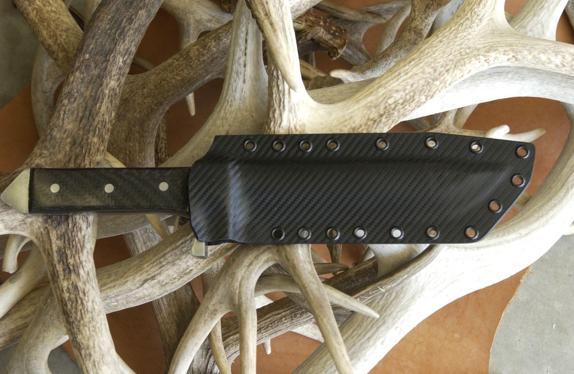 Handmade Pure Combat Knife Complete With Custom Made Kydex Sheath by ...