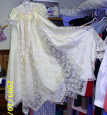 Custom Made Heirloom Panel Christening Gown