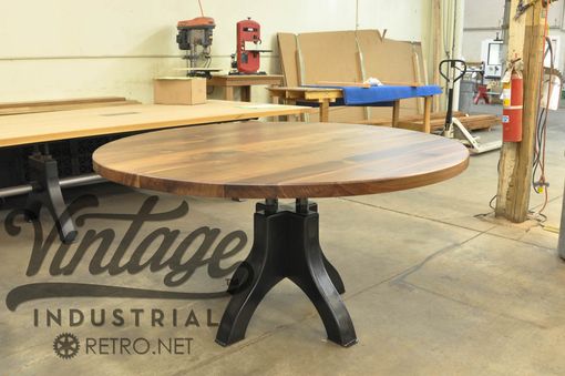 Custom Made Hure Pedestal Table