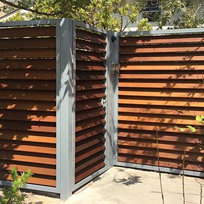 Metal And Wood Fences Metal And Wood Fences