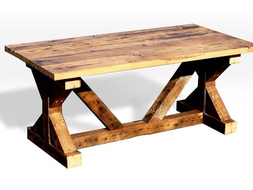 Custom Made Picnic Table And Dining Room Table