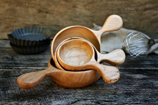 Custom Made Wooden Measuring Cups