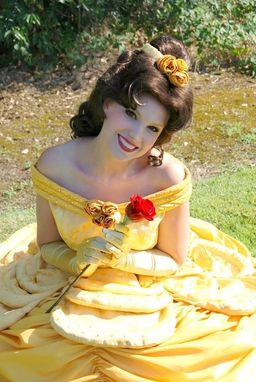 Custom Made Belle Parade Version Adult Costume Beauty And The Beast Gown - Full Package