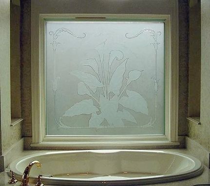 Custom Made Residential Master Bath Window