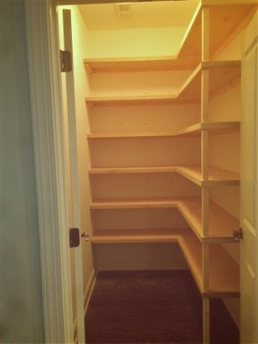 Custom Made Custom Built-Ins - Bookcases, Pantry, Closet, Shelving