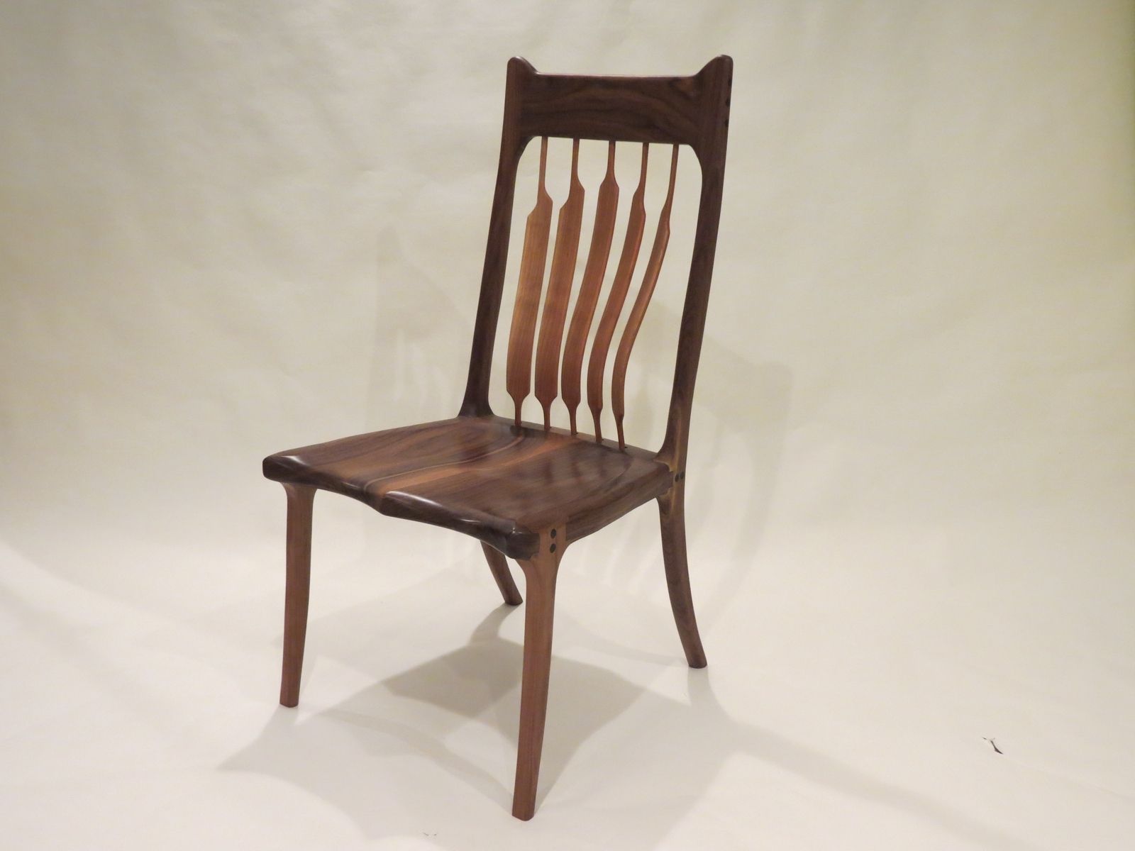 Buy Custom High Back Dining Chair, made to order from Lost Creek
