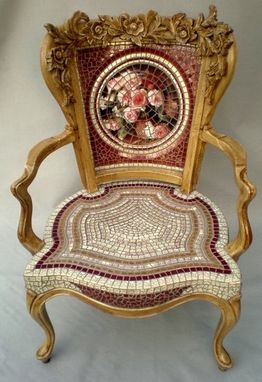 Custom Made Mosaic Chair