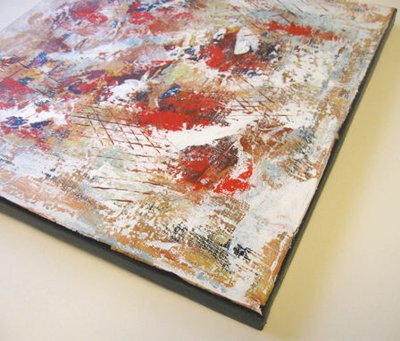 Custom Made Rust Abstract Original Acrylic Painting On Canvas