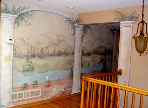 Custom Made Bringing The Outside In - Mural