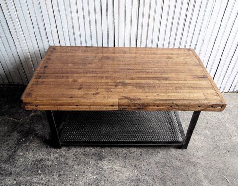 Custom Made Industrial Coffee Table