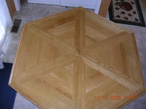 Custom Made 6 Sided Dining Table