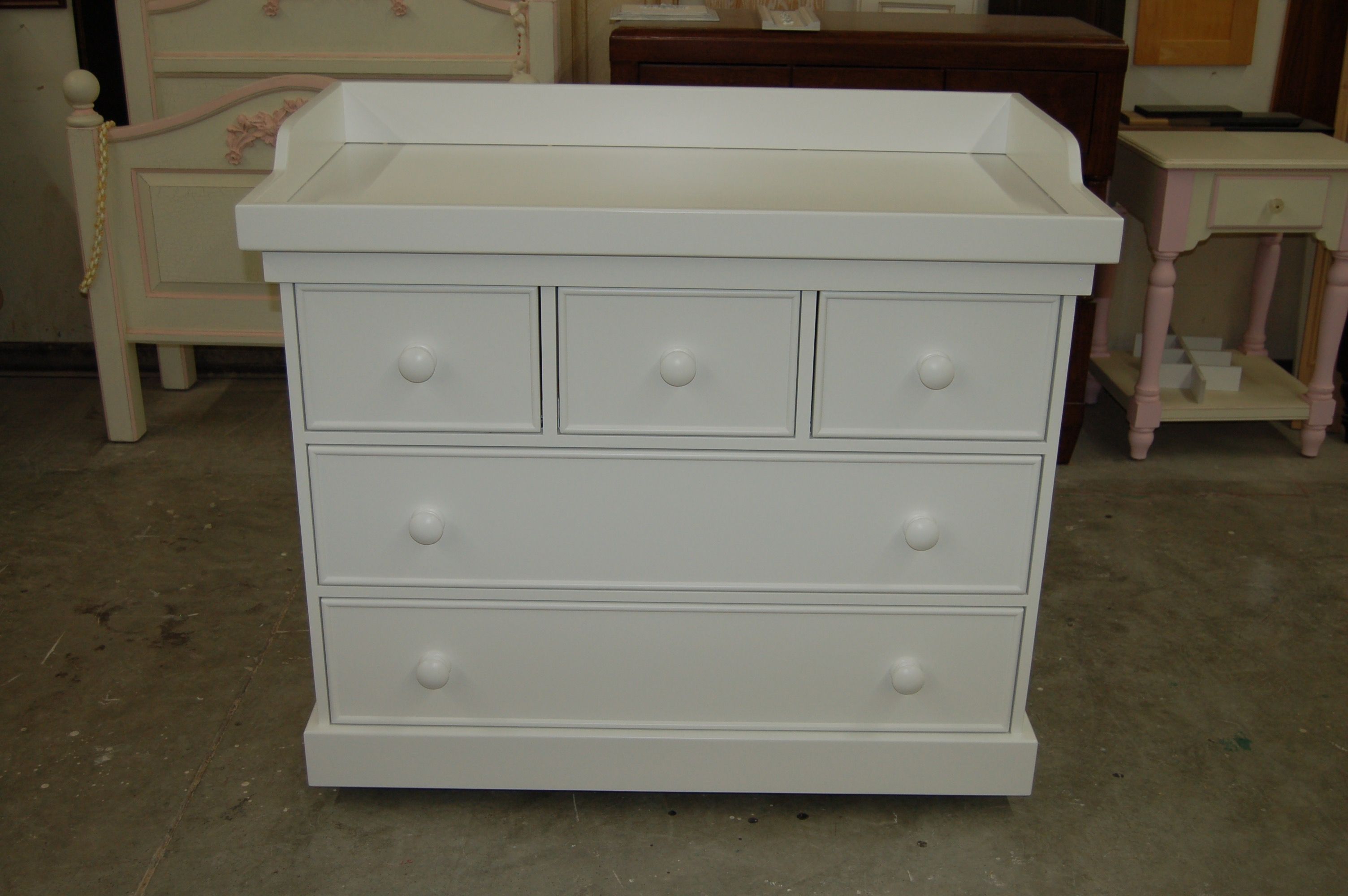 Buy A Custom Classic Dresser Changing Table Made To Order From