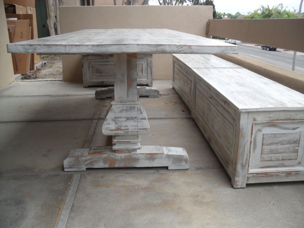 Buy Hand Made Custom Made Table From Reclaimed Wood Made In The Usa