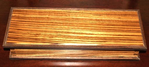 Custom Made Zebrawood Keepsake Box