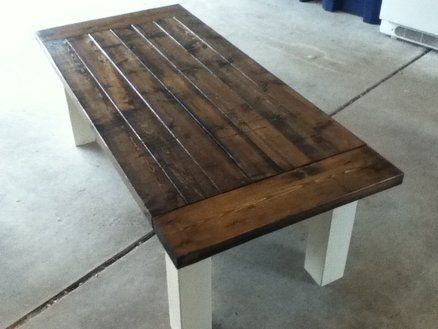 Custom Made Rustic Living Room Table