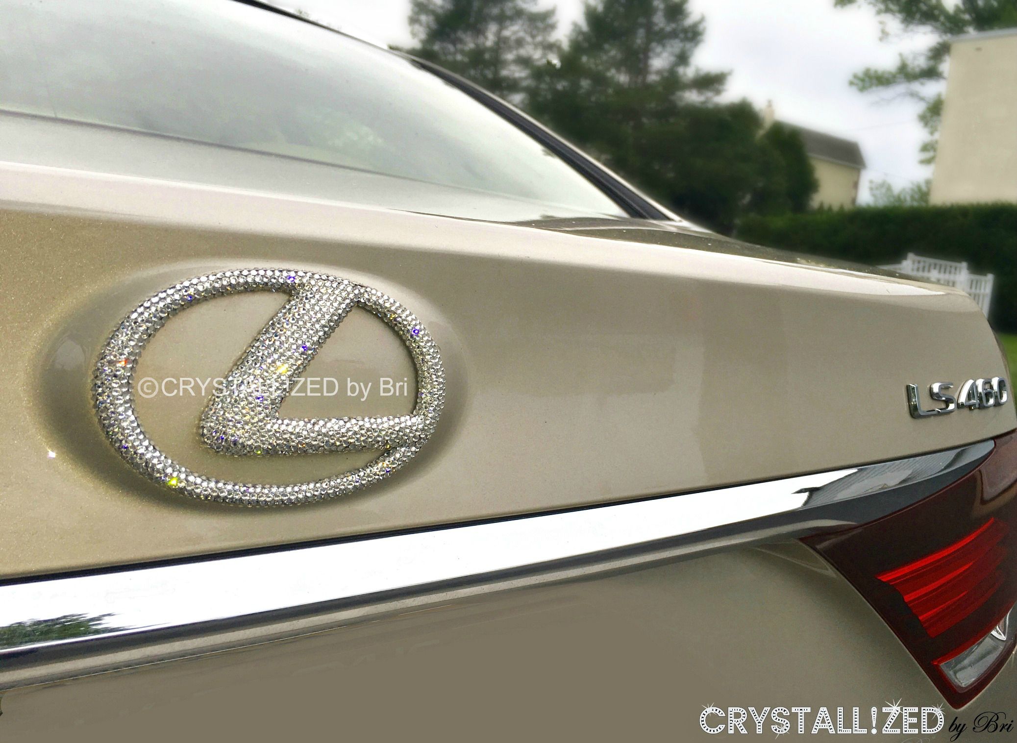 Handmade Crystallized Car Emblem Bling Made With Swarovski Crystals