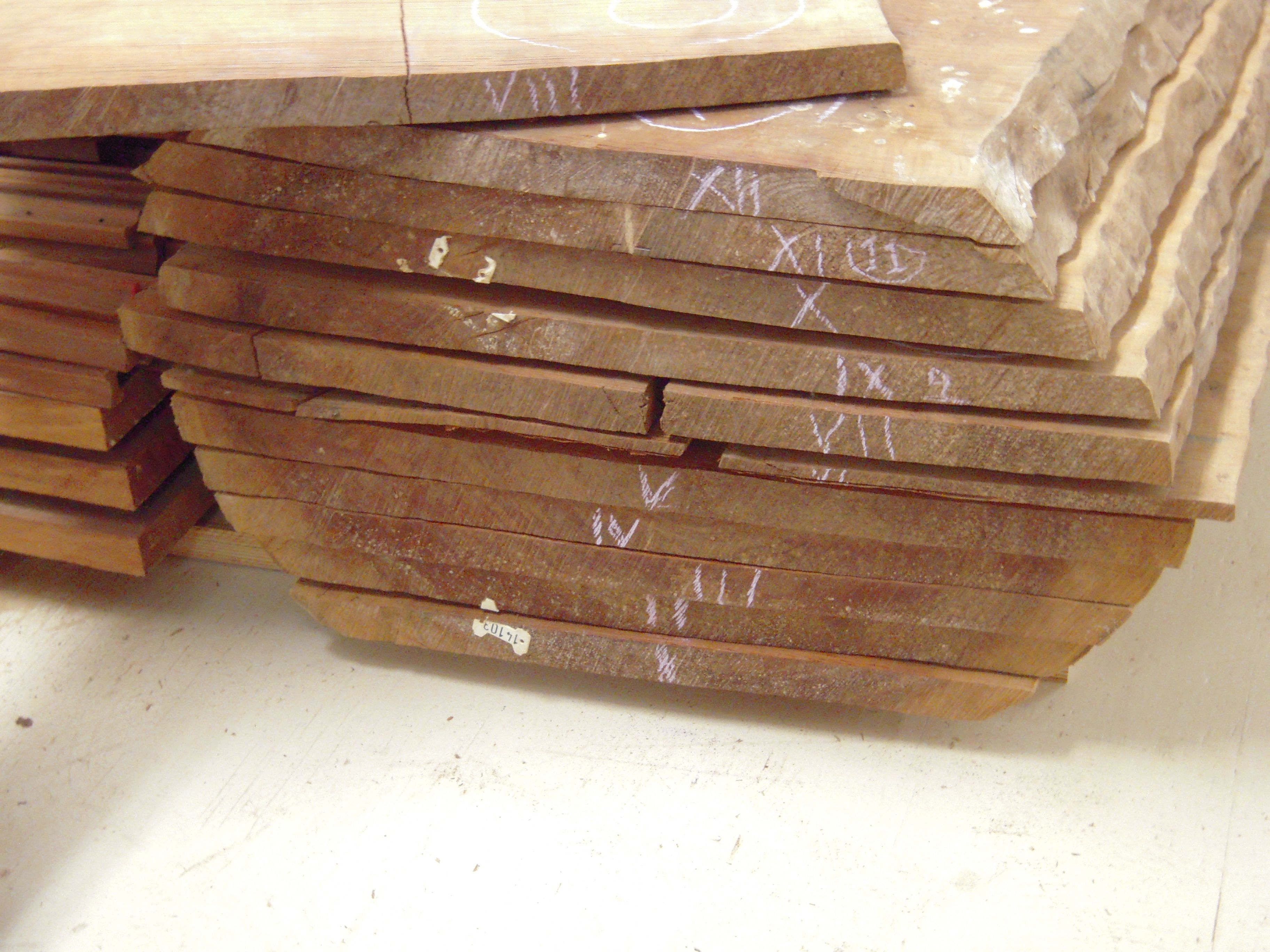 Buy Hand Made Chest, Oxbow, 4 Drawers, Curly Cherry, made to order from