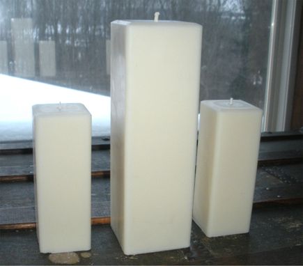 Custom Made Pillar Candles