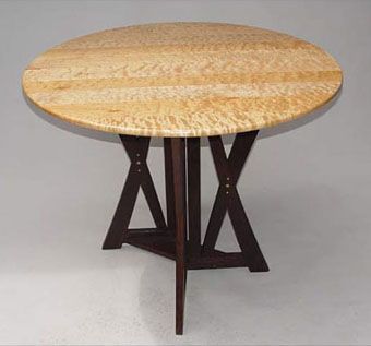 Custom Made Maple Drop Leaf Table