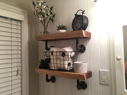 Custom Made Black Walnut Shelves