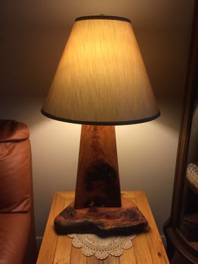 Custom Made Custom Table Lamps From Exotic Woods