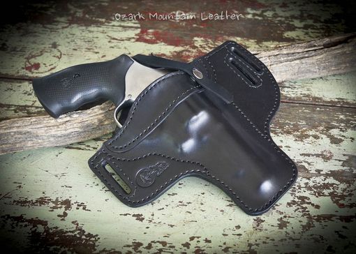 Custom Made Custom Leather Gun Holster For Smith And Wesson 629 Pd
