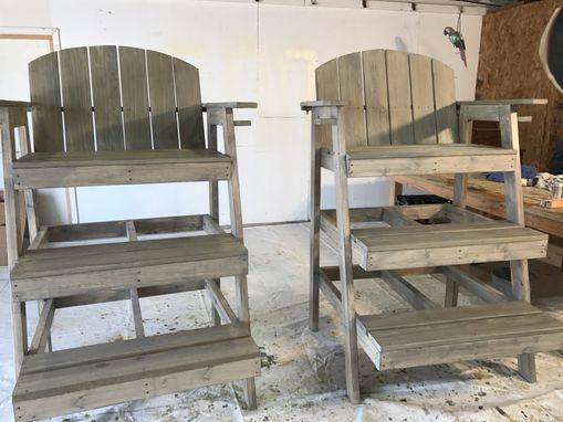 Custom Made Tall Beach Love Seat