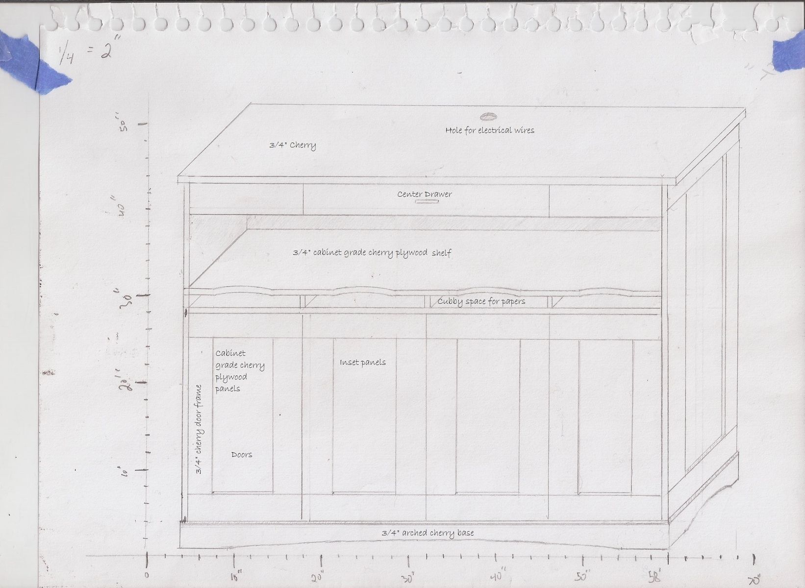 Custom Entry Hutch by Boston Woodcrafter