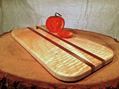 Custom Made Tiger Maple And Walnut Cutting Boards