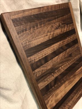 Custom Made Butcher Block Cutting Boards Made From Black Walnut