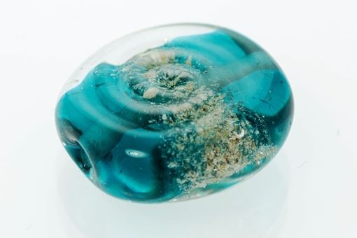 Custom Made Memorial Jewelry | "Touchstone" |Pet Memories In Glass